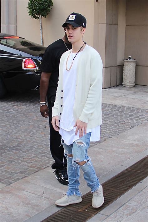 justin bieber yeezys